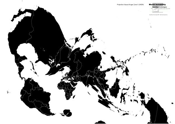 Carte de l'instabilité mondiale